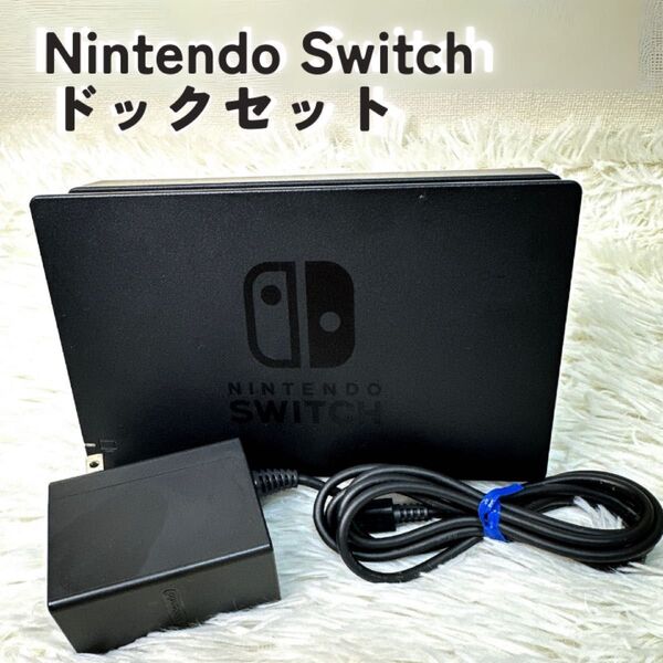 Nintendo Switch ニンテンドースイッチ 任天堂ドックセット 電源コード ACアダプター