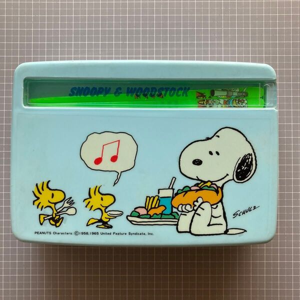 お弁当箱 スヌーピー グッズ コレクション 弁当箱 すぬーぴー ケース 箱 ボックス ランチ 昭和 レトロ