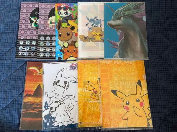 ポケモン クリアファイル まとめ売り