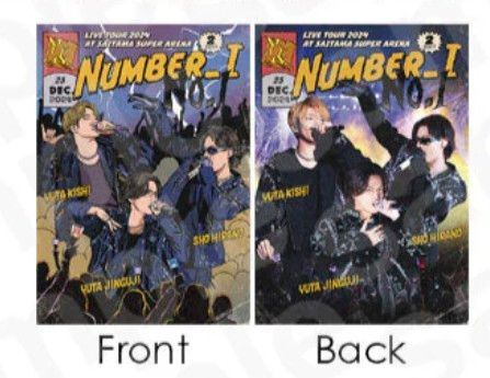Number_i LIVE TOUR 2024 No.Ⅰ 特典ポスター