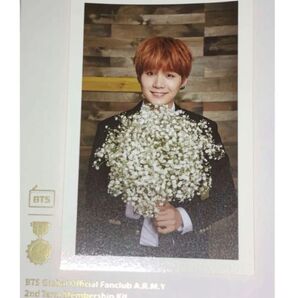 BTS グローバルファンクラブ2期特典キット 公式トレカ ユンギ SUGA