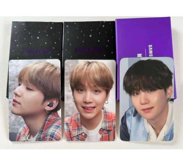 サムスン GALAXY BTS Edition 公式 ユンギ トレカ3点