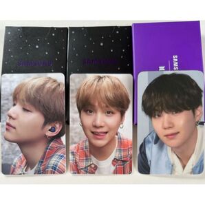サムスン GALAXY BTS Edition 公式 ユンギ トレカ3点