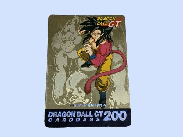 M7138 ドラゴンボール カードダス No,200 スーパーサイヤ人4 1997 キラ GT