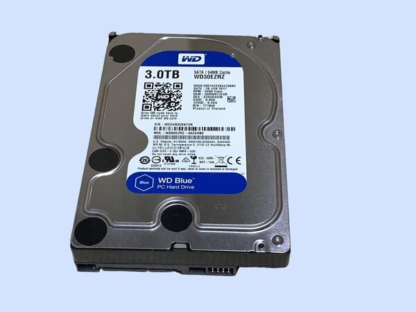 M7219 Western Digital 3TB HDD WD30EZRZ SATA 使用 9時間