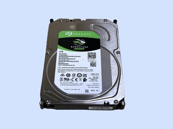 M7221 Seagate Barracuda 4TB HDD ST4000DM004 3.5インチ 使用 33871時間