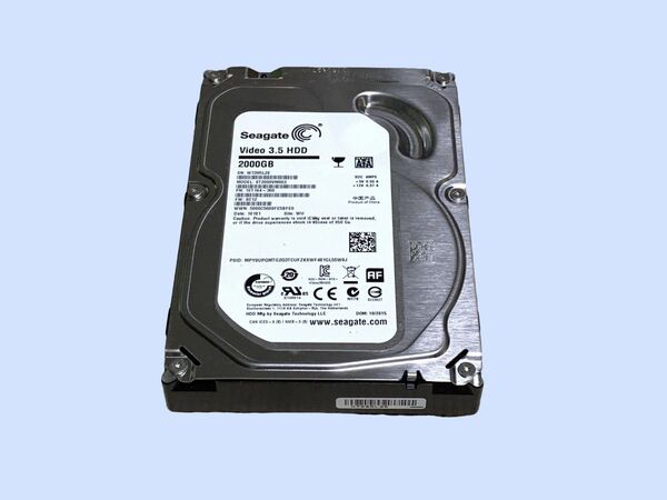 M7225 Seagate ST2000VM003 3.5インチHDD 2TB SATA 使用 19953時間