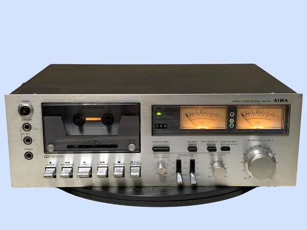 M7242 AIWA アイワ AD-F30 ステレオカセットデッキ ジャンク品
