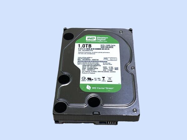 M7279 Western Digital Green WD10EARX 3.5インチ SATA 1TB 使用 2839時間