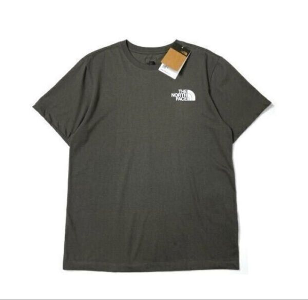 新品未使用 ノースフェイス THE NORTH FACE Tシャツ THROWBACK TEE 半袖 メンズL XL カーキ