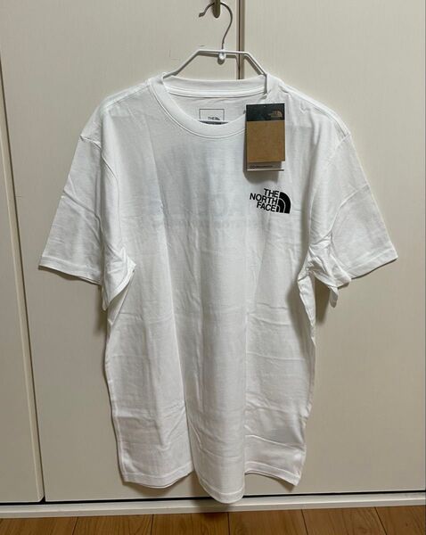 新品未使用 ノースフェイス THE NORTH FACE Tシャツ THROWBACK TEE 半袖 メンズL XL 白 ホワイト