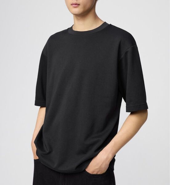UNIQLO エアリズムコットンオーバーサイズTシャツ M