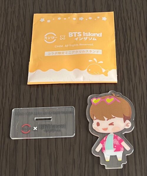 スシロー BTS インザソム BTS Island ミニアクリルスタンド JIN ジン