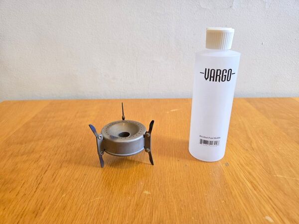 VARGO(バーゴ) トライアドマルチフューエルストーブ T-305 +アルコールフューエルボトル 240ml T-311