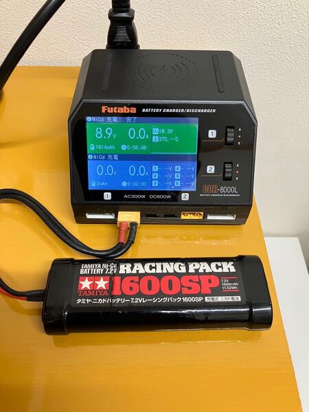 タミヤ ニカドバッテリー 1600SP レーシングパック