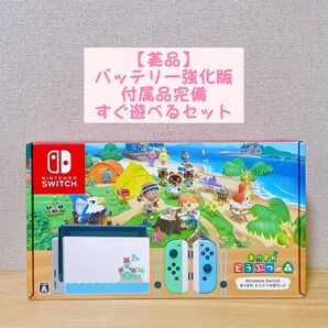 【美品】Nintendo Switch スイッチ 本体 どうぶつの森