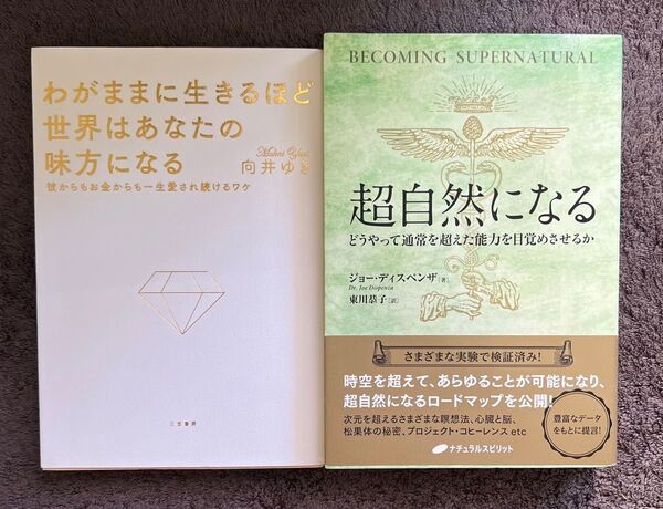 わがままに生きるほど世界はあなたの味方になる 超自然になる 2冊