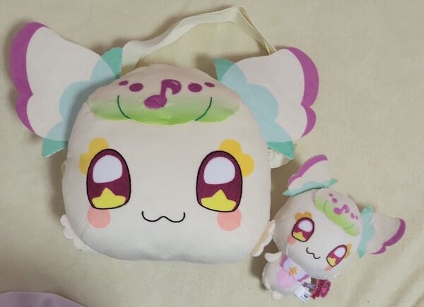 キミとアイドルプリキュア♪ 肩掛けぬいぐるみバッグ プリルンセット