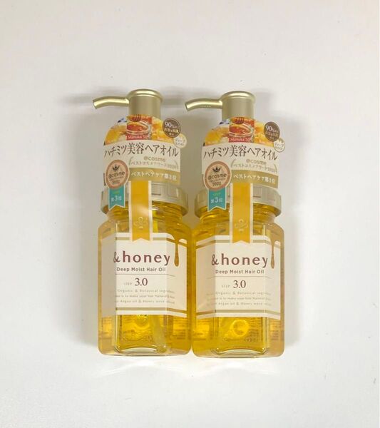 アンドハニー &honey ディープモイスト ヘアオイル 3.0 100mL × 2本セット