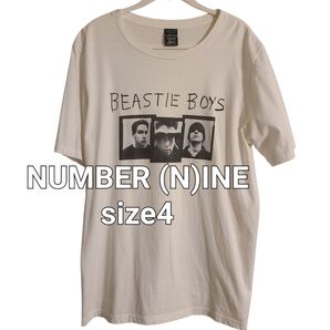 NUMBER (N)INE ナンバーナインBEASTIE BOYS プリントTColor ホワイトsize4