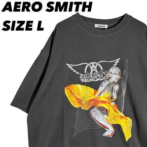 エアロスミス Tシャツ L ジャストプッシュプレイTシャツ バンドTシャツ新品