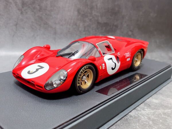 TOPMARQUES 1/18 フェラーリ 330 P4 No.3 1967 Monza 1000km Winner