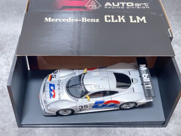オートアート 1/18 1998 ベンツ CLK LM ルマン FIA GT1 D2 シュナイダー ウェバー ルートヴィヒ #35