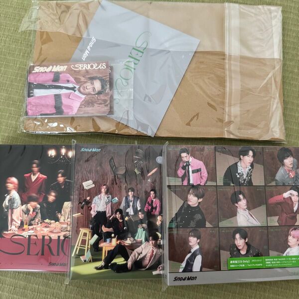 SnowMan SERIOUS cd 特典
