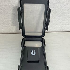 【防水×360°回転】バイク・自転車用スマホホルダー 6.7インチ対応・調整自由
