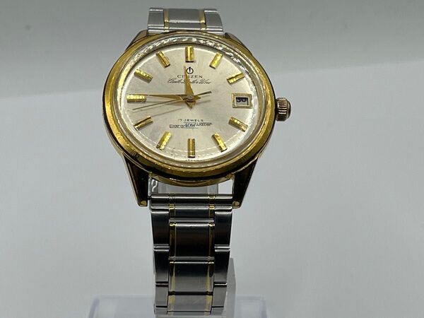 Citizen Auto Dater Uni オート データー ユニ 17石 自動巻腕時計