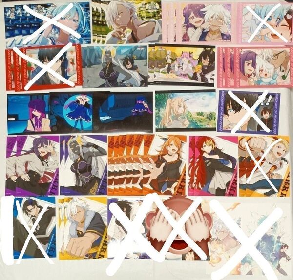 混血のカレコレ ブロマイド 缶バッジ ポストカード まとめ売り