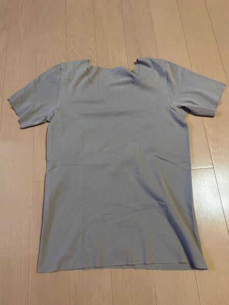 グンゼ キレイラボ 3部袖ウォーマー Tシャツ Kireilabo 完全無縫製 ベールブラウン