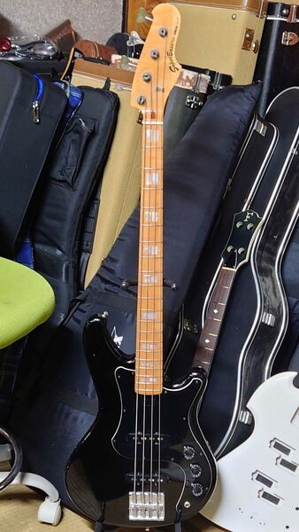 ヤマハ Super Bass700 BADASS BASS2ブリッジ 虎杢ネック ジャンク 社外ソフトケース付き