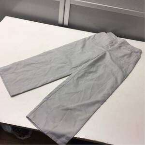  free shipping *E hyphen world gallery* E hyphen world gallery * wide pants gaucho pants * free size * light gray #20710sbn