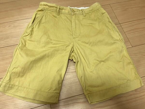 BACK NUMBER ショートパンツ Mサイズ 黄色 イエロー 短パン
