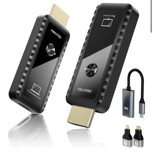 【新品】HDMIワイヤレス送信機 & Type-C to HDMIアダプター hdmi HDMI ワイヤレス ワイヤレスhdmi