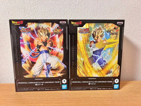 ドラゴンボールZ 超ベジット&超ゴジータ フィギュア 2点セット