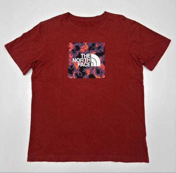 THE NORTH FACE ノースフェイス Tシャツ メンズ L US規格 正規品 美品 ワインレッド