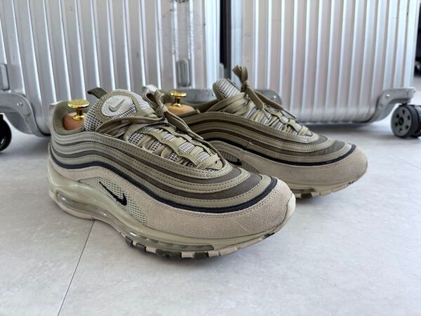 NIKE(ナイキ)名作スニーカー AIR MAX 97(エアマックス97) US9(27.0cm) グレーカーキ