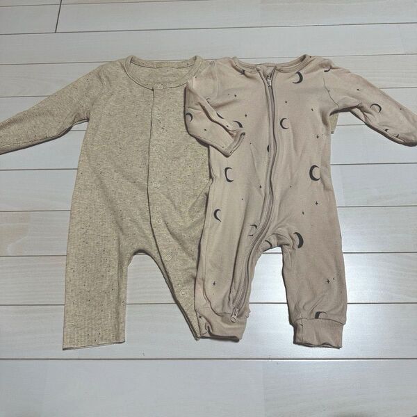 韓国子供服 長袖 ロンパース カバーオール まとめ売り 福袋 男の子 女の子 月柄
