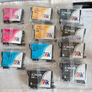 エプソン 対応 IC4CL69 砂時計 Epson 互換インク 11本セット IC69 互換インクカートリッジ starink製