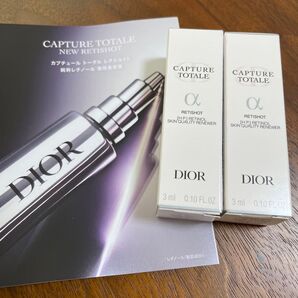 Dior ディオール カプチュールトータルレチショット 美容液 3ml ×2