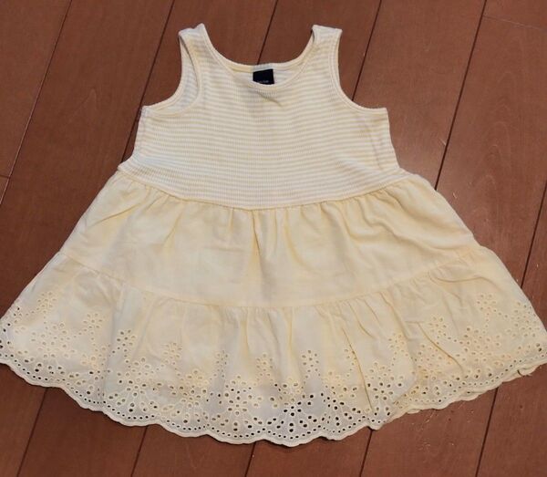 Baby GAPノースリーブワンピース 80cm 女の子
