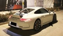 ★ポルシェ 991.2 カレラ後期用 GT3RSタイプ リア GTウイング/機械式/リアスポイラー/アルミステー/C2S/GTS/GT3/カーボン/FRP/VRS_画像5