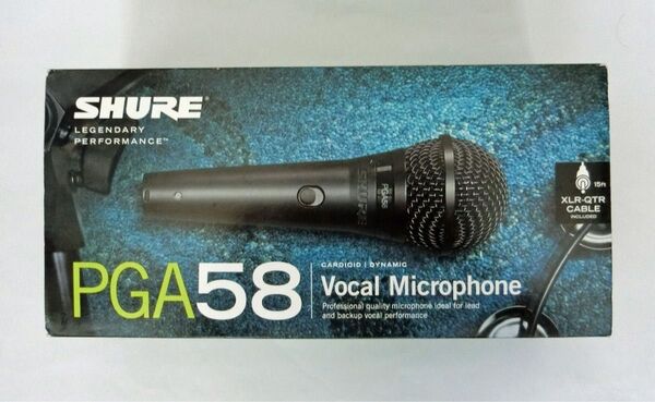 SHURE PGA58 ボーカルマイク ダイナミックマイク