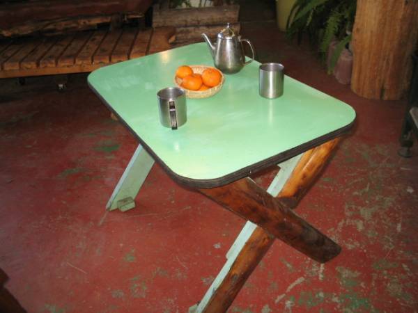 Table country style handmade Please pick up the table., handmade works, furniture, Chair, table, desk