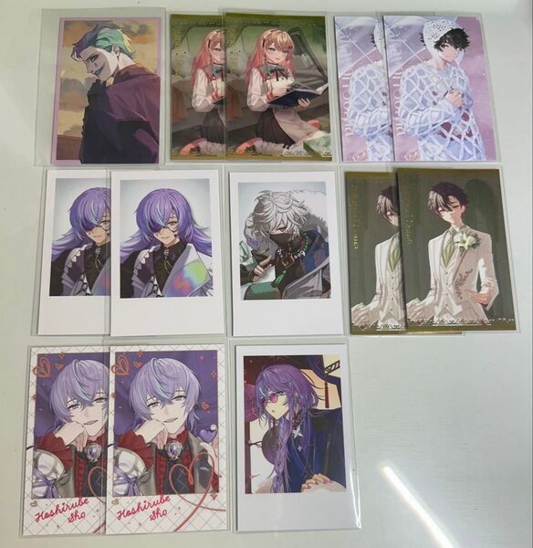 にじさんじ ボイスビジュアルカード suisai rain デビューチェキ 2周年 バレンタイン 星導ショウ 叢雲カゲツ 酒寄颯馬