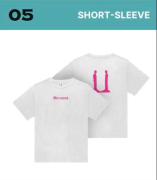 新品G-DRAGON Ubermensch Tシャツ半袖XLサイズホワイトピンク