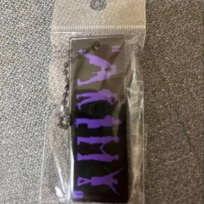 新品BTS防弾少年団バンタンキーリング キーホルダーアーミー ARMY 紫黒