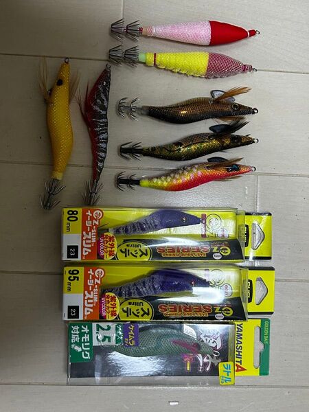 ①イカメタル エギ スッテ イージースリム 餌木ドロッパー ヤマシタ ヨーヅリ ヤリイカ シロイカ